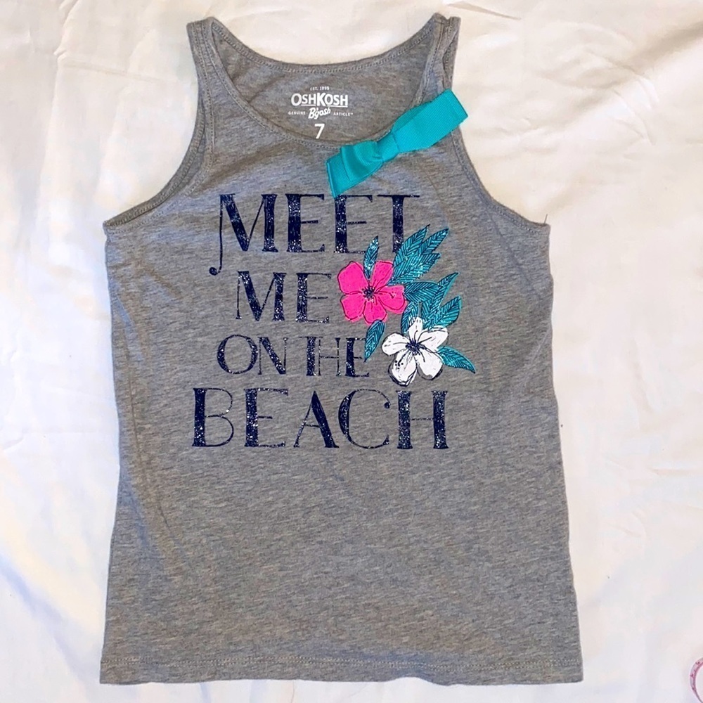 Oshkosh B’gosh Gray Beach Tank Girls 7